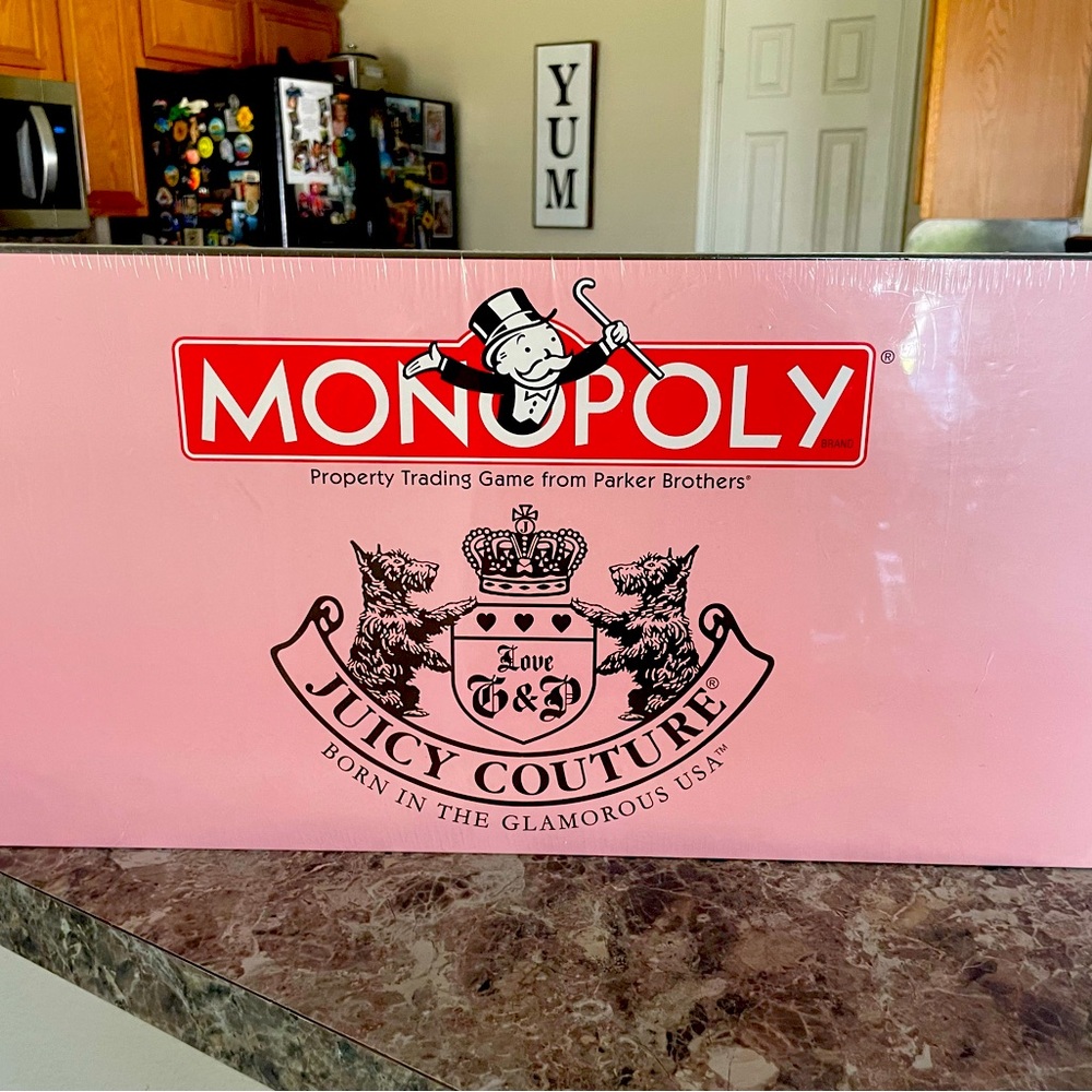 2007 Limited Edition Juicy Couture Monopoly Set (Unopened in plastic)